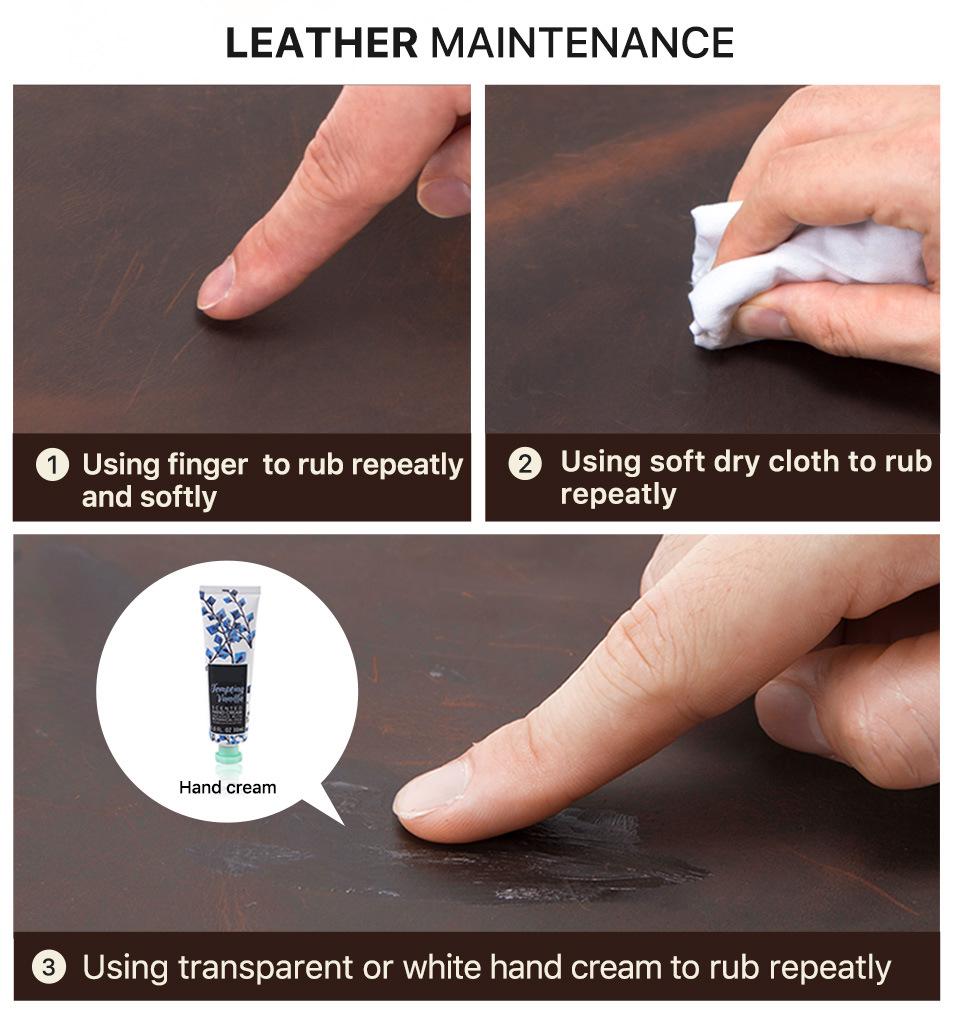 Retro Crazy Horse Genuine Leather Travel Storage Box for Glasses, Watches, and Jewelry - Drop-Proof and Multifunctional