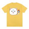 Hololive English VTuber Sakura Miko Kintoki Mikop T Shirt Unisex /Women Aesthetic Graphic Tshirts Unisex Kawaii Cartoon Cotton Tees