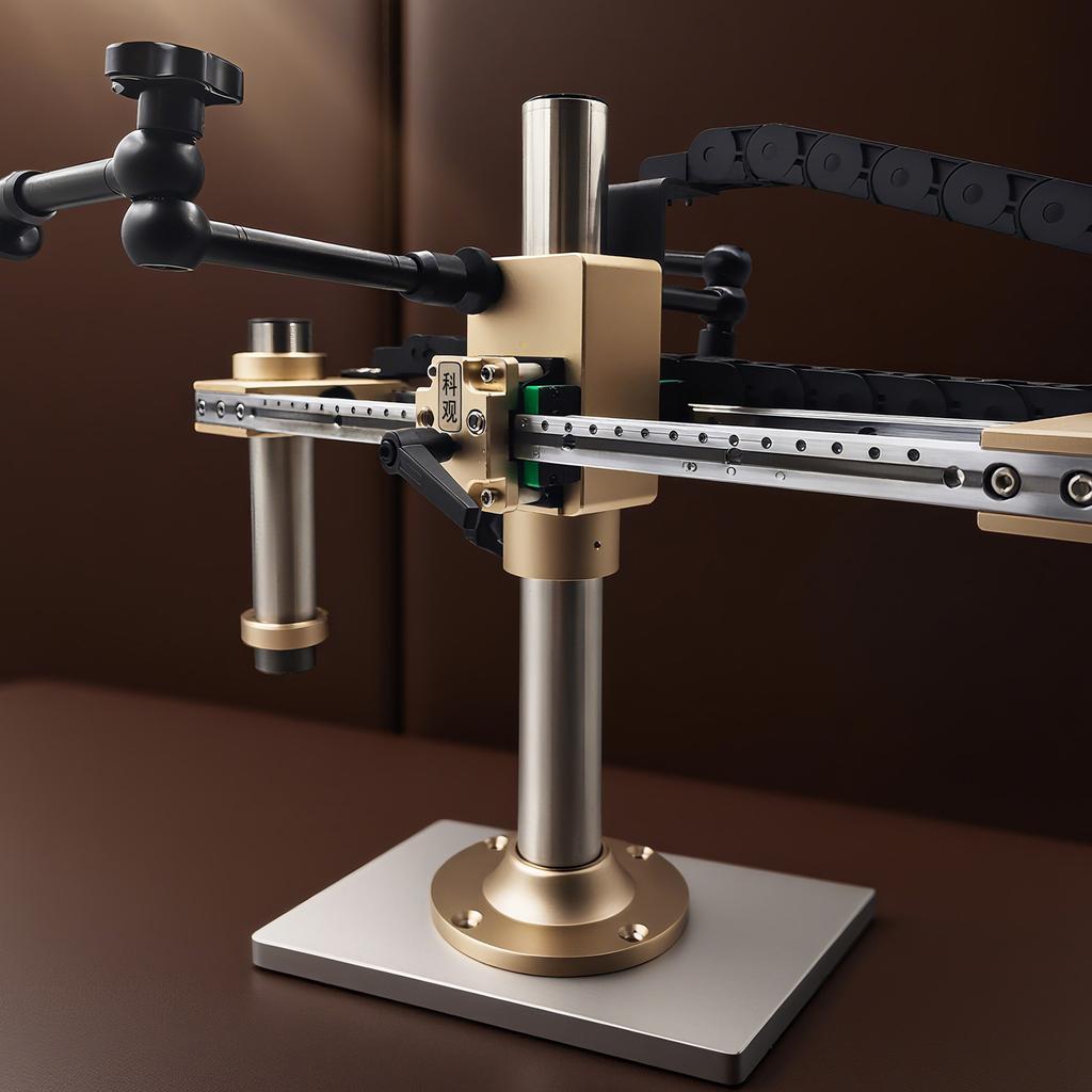 Lifting 360° Adjustable Stable Fixed Microscope Swing Arm Stand for Microscope Bracket PCB Repair and Inspection Support Tools