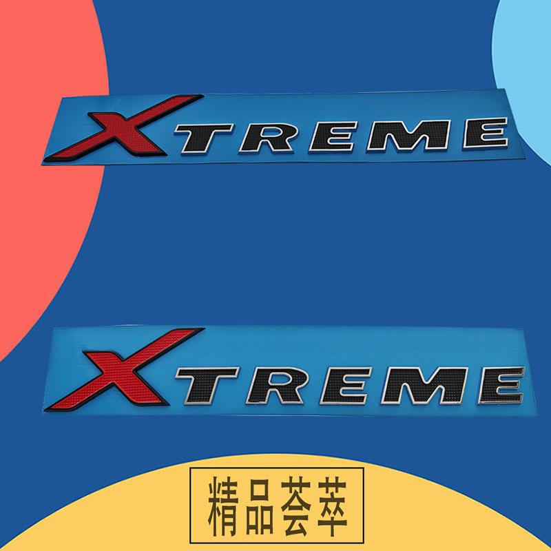 3D Premium XTREME Limited Edition für X treme Waistline Auto Motorhaube Kotflügel Kofferraum Heckklappe Namensschild Aufkleber Emblem Abzeichen Sticker