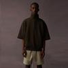 Fear of God Essentials Drop 2 SS23 Long Sleeve Half-Zip Mid-Length Sweatshirt Men Tops Off-Black 192BT224310F