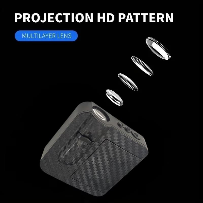 2Pcs Ice Crystal Wings Car Door Welcome Projector Lights Car Led Sensor Ambient Lights Night Lighting Universal For Sedan & Suv