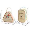 Animal Print Thermal Food Tote Bag Oxford Fabric Lunch Box Carrier Insulated Breakfast Bag  Outdoor