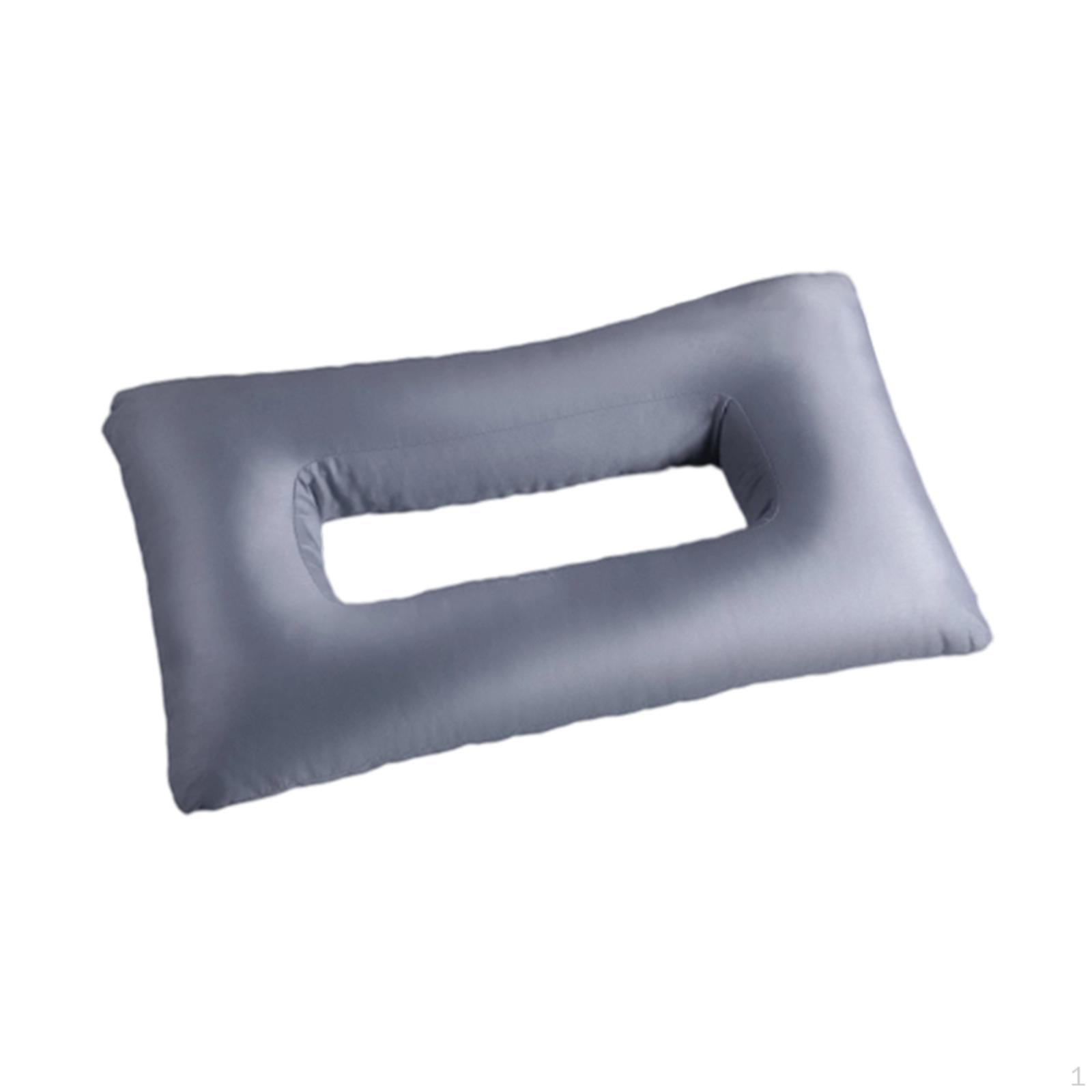 Piercing Pillow Cushion Ergonomic Comfortable Decorative Ear Neck Support for Couch серый 1667₽