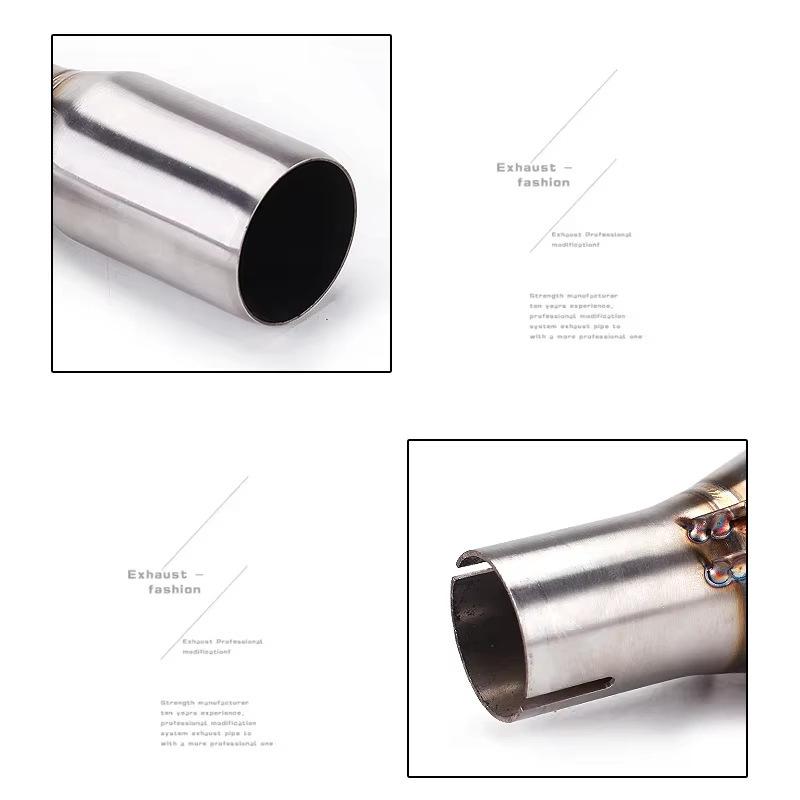 Modified Exhaust Tailpipe for Piaggio Beverly X10 MP3 125/250 Motorcycles