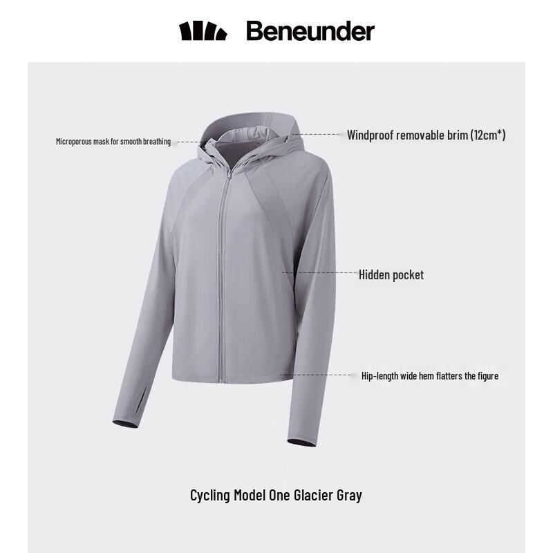 Beneunder Women s Ice Touch Sun Protection Shawl Jacket