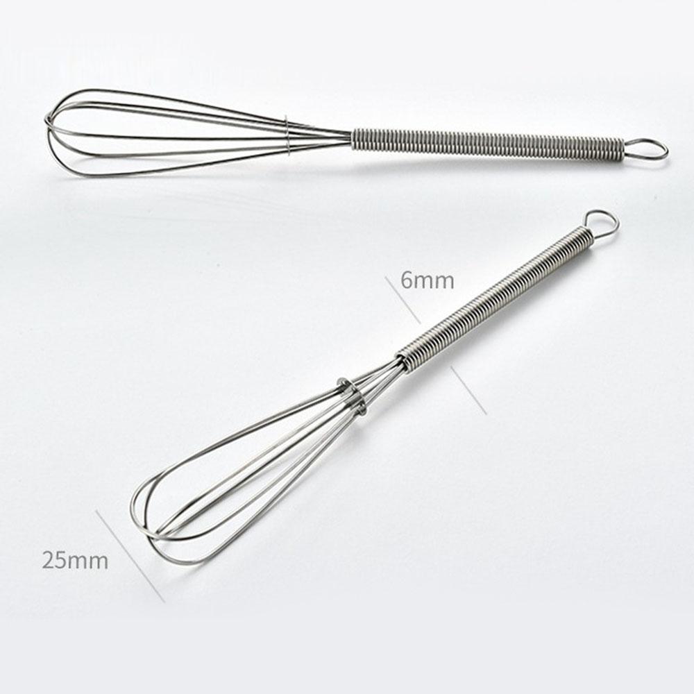Mix Whisks Stir 180*25mm Kitchen Convenience Mini Small Stainless Steel