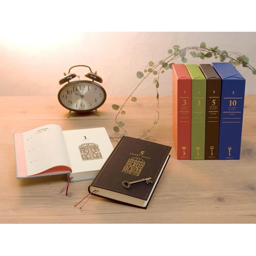 Midori  Midori  Designphil Midori  Midori  Diary 10 Year Continuous Door Navy Blue 12397006 Navy