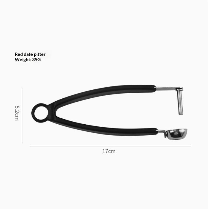 1Pcs Portable Multifunctional Cherry Pitter Remover Jujube Squeeze Pitter Fast Remover Tool Kitchen Gadget Fruit Vegetable Tools