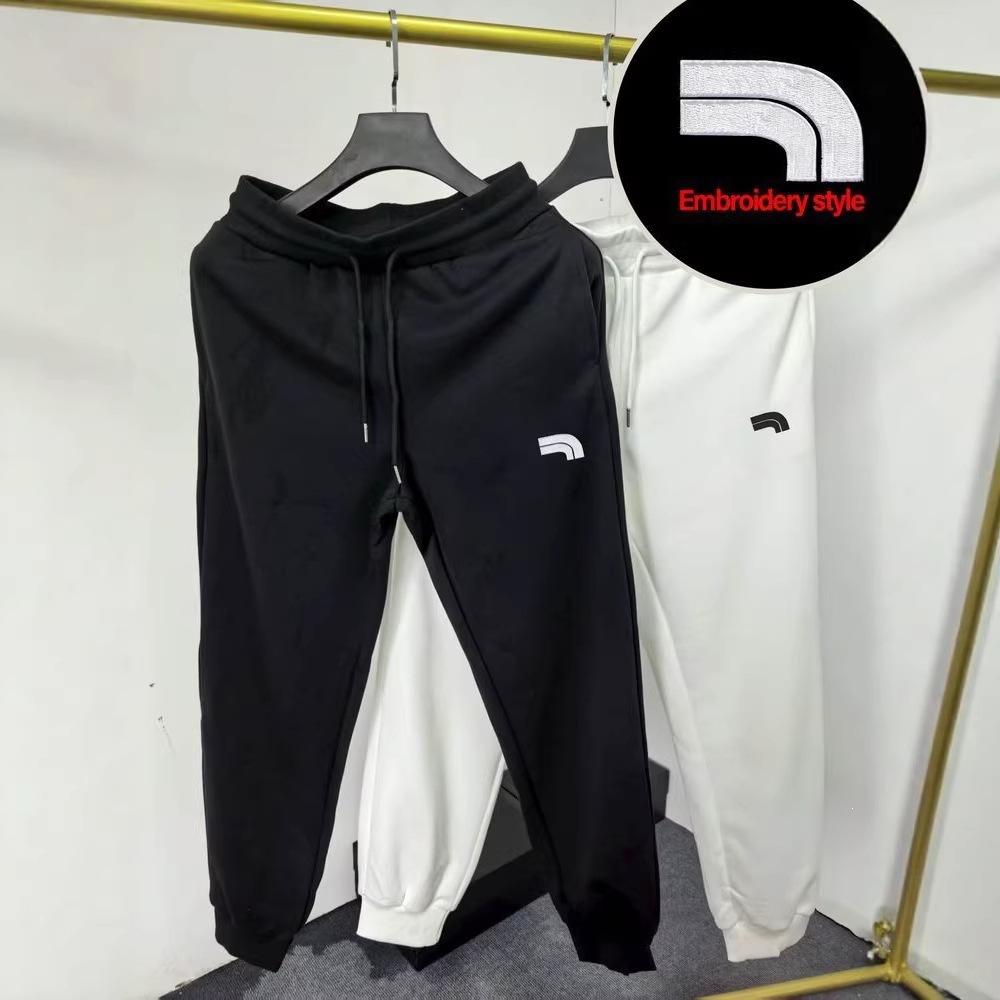 Cross-border foreign trade Europe and the United States 2026 spring new Beijia embroidered sweatpants versatile tied feet casual loose sweatpants