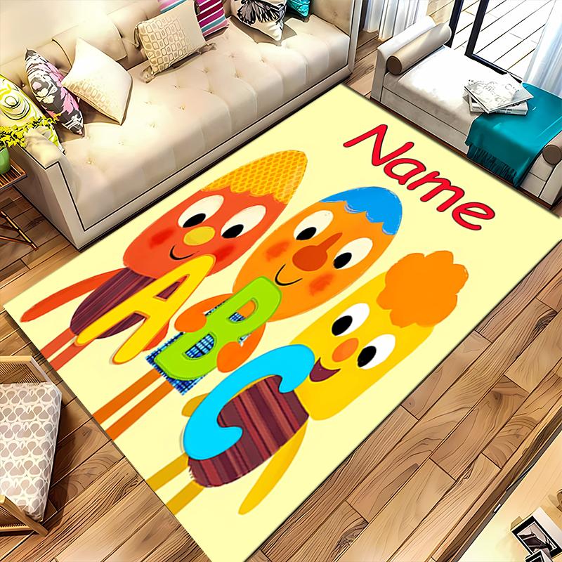 Custom personalization Super Simple Songs Area Rug - Perfect For Kitchen, Bathroom,Laundry Room Decor Large Size Available,Gift All Seasons