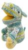 NASKA Amigurumi Kit Pascal the Hippopotamus (Made with Knifemela and Ghazal Cotton) by Elta Design, Hiroko Takeda (HT-26)