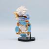 11Cm 5Stk/Set Q Version von Schelmischem Ruffy Lustiges One Piece Gear 4 Ruffy Anime Figuren PVC Modell Spielzeug Desktop Auto Montiertes Ornament