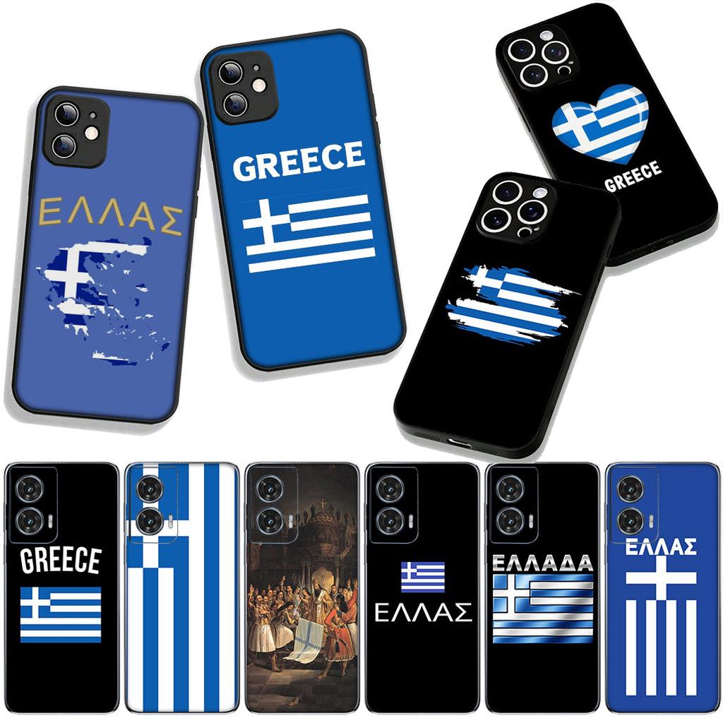 The Hellenic Republic Greece Greek Flag Phone Case for Xiaomi Redmi 15 A5 9A 9T 10A 10C 9C NFC 15C Note 11 9 10 Pro Plus 8T