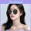 Fashion Womens Round Frame Sunglasses Protection For Outdoor Travel
