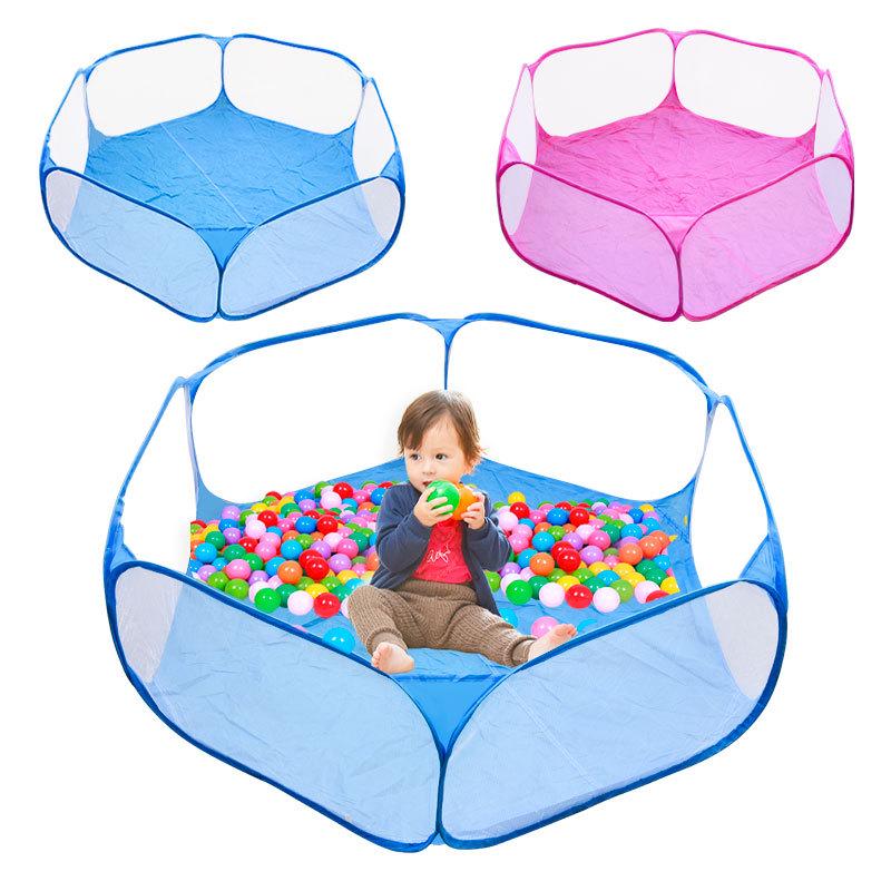 Blue Sky Ocean Ball Pit Pop-Up Tent for Toddlers (Ages 1-3)