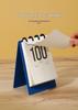 Kajie Gaokao 100-Day Countdown Calendar Book - Customizable, Detachable, & Writable for Students