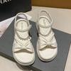 Fashion Pearl Outdoor Sandals for Women Comfort 2025 Trending Woman Shoes New Breathable Fashion Sandal Vintage Summer Sale Trend Shoe