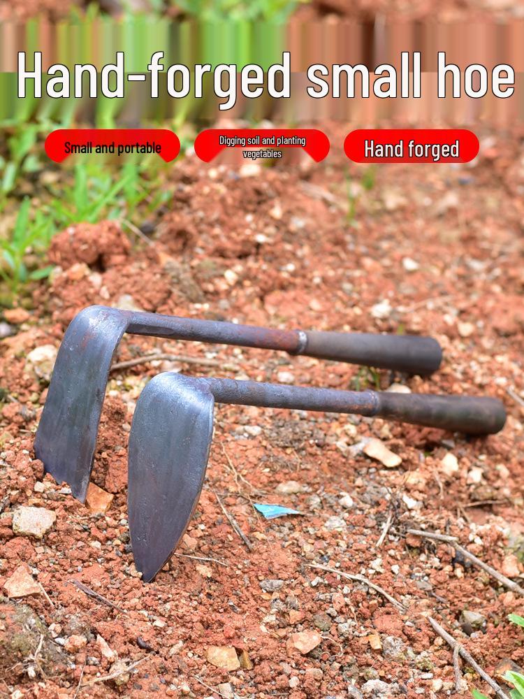 All-Steel Multi-Functional Small Hoe for Gardening and Farming