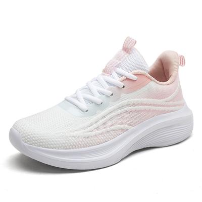 Neue lässige Sneaker Damen Weiche Sohle Rutschfeste Walking Schuhe Version der Hundert Reiseschuhe Damen