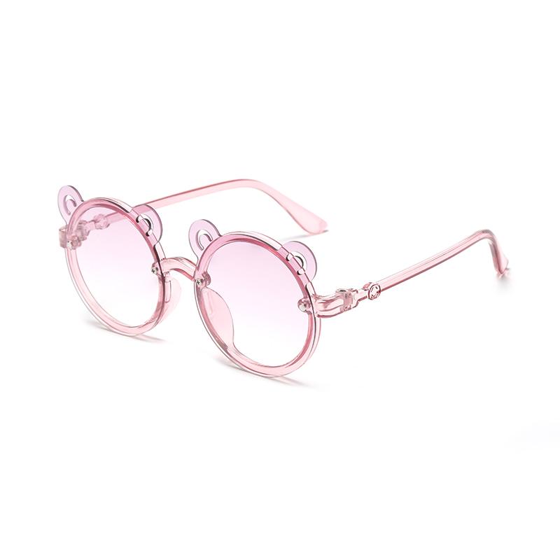 New Children's Sunglasses Anti-uv Fashion Sunglasses Baby Boy And Girl Sunglasses Cartoon Bear