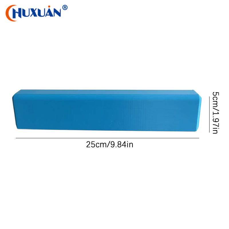 Schaumstoff Hund Auto Fenster Kissen, Weiche Kinnablage für Bequeme Autofahrten, 25cm/9.84in Lang,Blau,