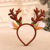 Christmas Headbands Reindeer Hair Accessories Funny Festival Headdress For Girls School Vacation Family Gathering Seasonal