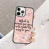 Famous Motivational Life Quote Phone Case Cover For iPhone 17 Air 16 15 14 13 12 Pro Max 11 Pro Max Plus Coque