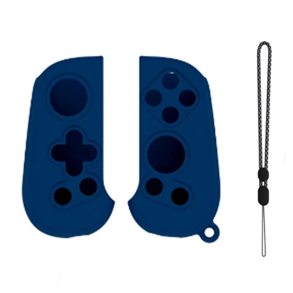 1 Pair Silicone Grip Case Cover for Backbone One Controller Protective Sleeve with Hand Strap A