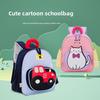 Kinder Cartoon Auto Rucksack Mit Strapazierfähigem Polyesterfutter Für Vorschulkinder
