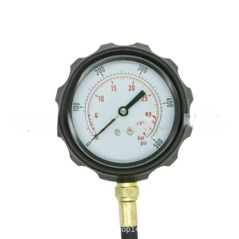 New Automotive Hydraulic Oil Pressure Gauge Oil Pressure Gauge Transmission Pressure Gauge Diagnostic Service Set Tools TU-11A