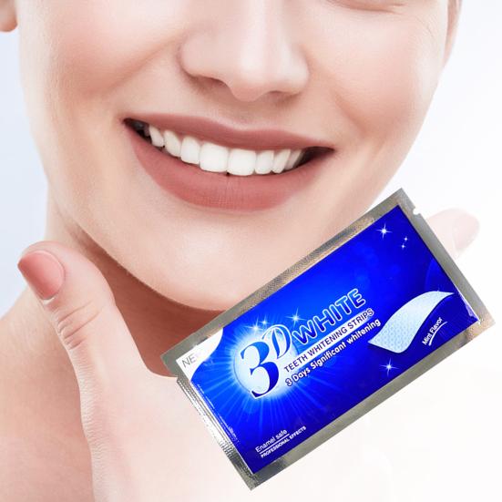 14Pcs Teeth Whitening Strips Travel Friendly Gentle Effective Fresh Breath Teeth Whitening Strips for Teeth