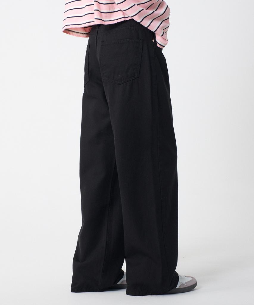 UNKNOWN PLANET Daily Cotton Pants Black