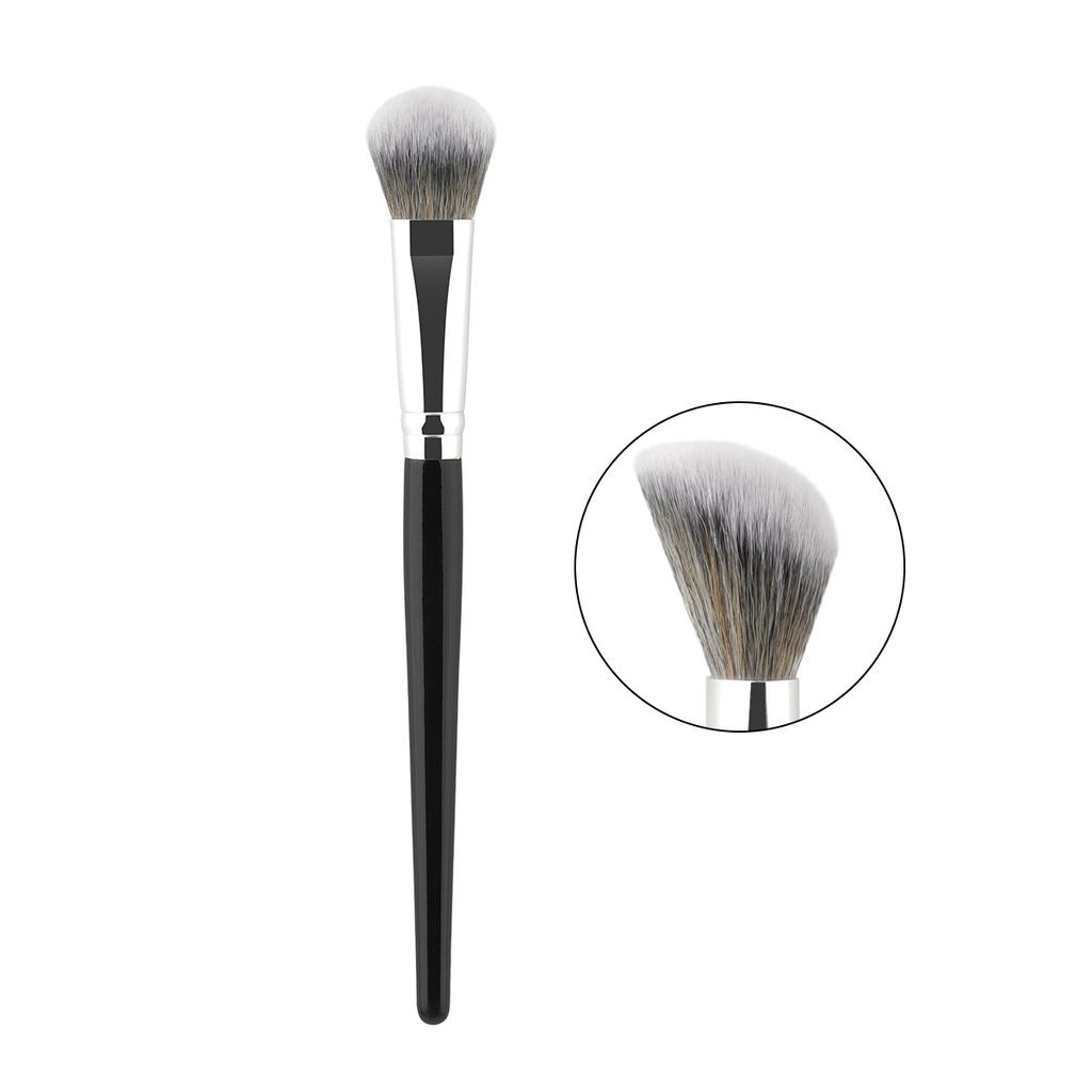 Peach Heart Blusher Brush Powder Blush Cream Liquid Blush Makeup Brushes Flat Small Precise Blush Brush Makeup Tools
