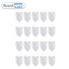20PCS Funny Big Santa Beard Costume Fake White Beard Christmas Santa Claus Cosplay Accessories for Kids Adults Xmas Party Supply