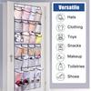 Over The Door Shoe Organizer 28 Pockets Hanging Storage Holder Hanger Bag Closet