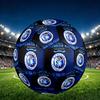 1pz Rangers FC Pattern Taglia 5 Pallone da Calcio, Pallone da Calcio Resistente per Allenamento Quotidiano, Partite, Sport all'Aperto, Regalo Ideale per la Famiglia