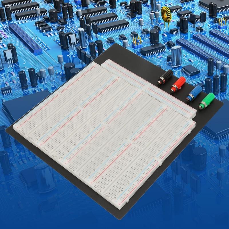 Placa de pruebas de circuitos sin soldadura ZY-208 3220TiE con puntos reutilizables