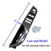 E90 E91 Interior Carbon Fiber Master Panel Passenger Door Pull Handle Cover For BMW 3 Series 316i 318 320i 325i 328i