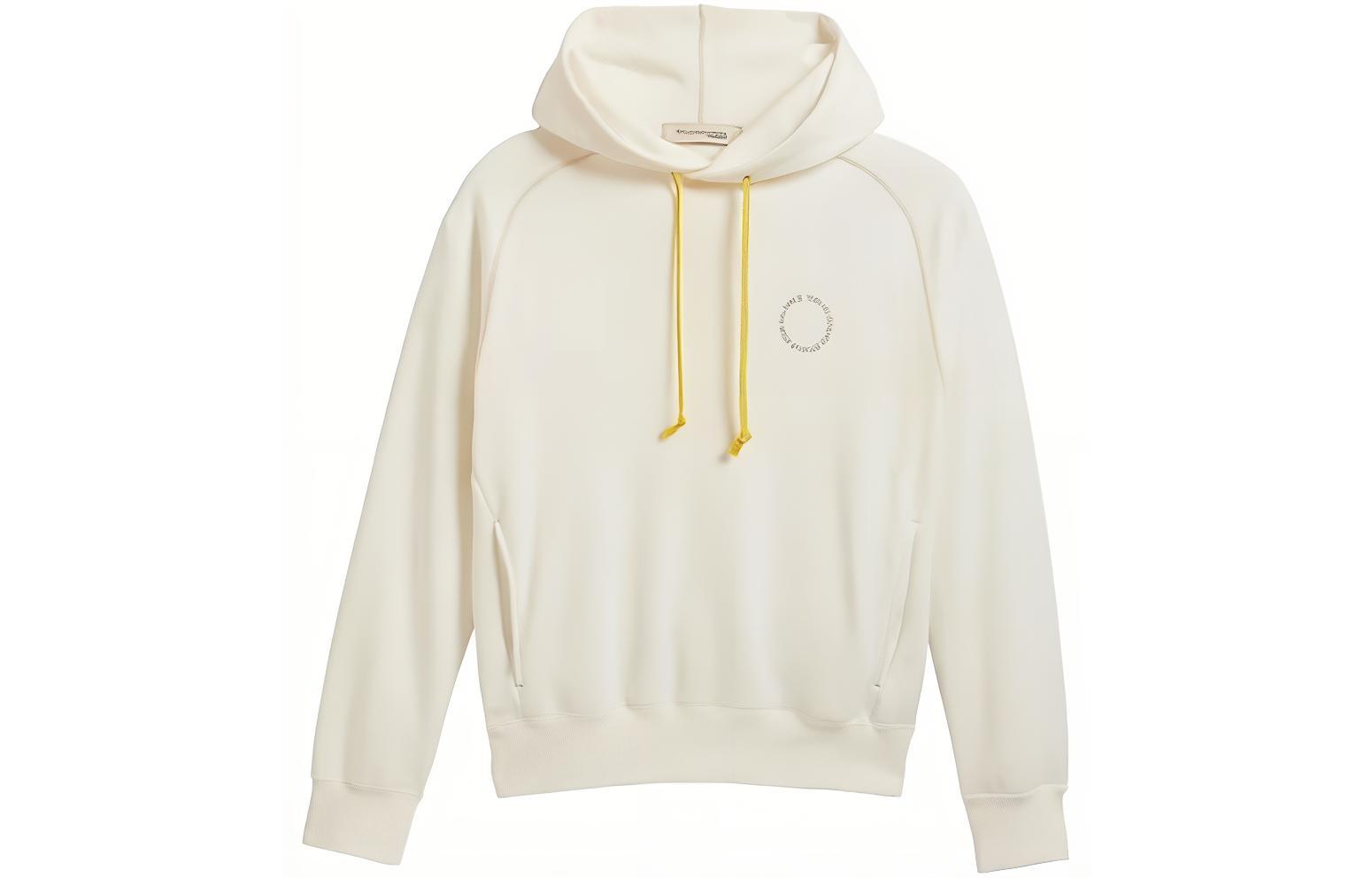 New Balance Sweatshirts Unisex White Hooded Moderate Other UT35189-WT L