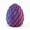 3D Printed Twisty Fidget Egg Portable Sensory Toy Stress Relief Desk Toy for Office Workers Kids Easter Basket Fillers