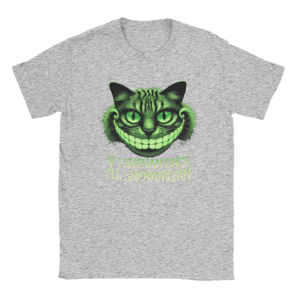 If I Shenan Once Ill Shenanigan 100 Cotton TShirt For Unisex Summer Vintage T Shirts ONeck Harajuku Tees Oversize Custom Tops