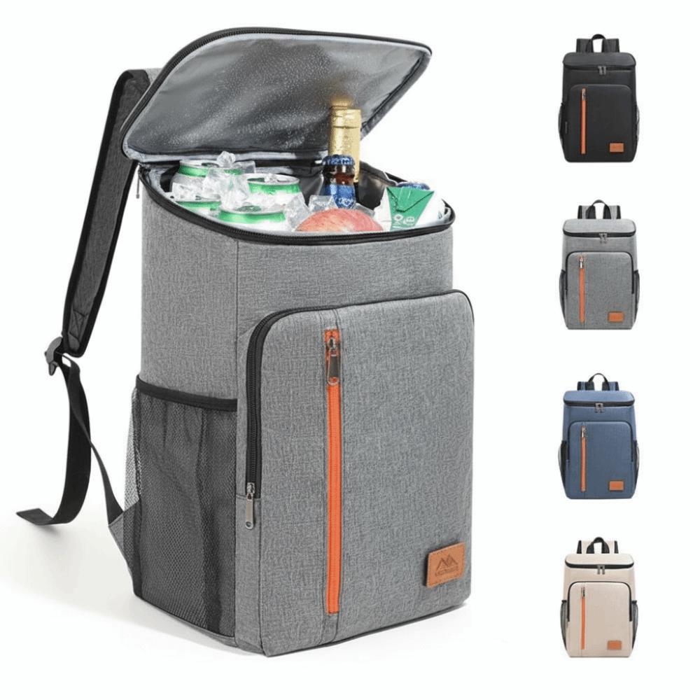 Oxford Isolierter Rucksack Isolierte Kühlertasche mit großem Fassungsvermögen Tragbare Thermos-Lunchtasche Outdoor