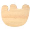 Cute Elephant Shape Wooden Kid Plate Divided Dish Animal Serving Tray for Home Kitchen Decoration