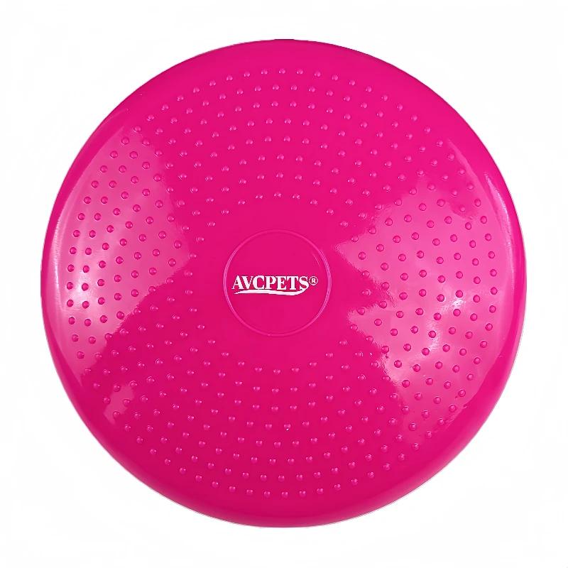 

Дрессировочные приспособления для собак Баланс Летающая тарелка Фитнес Спорт Атрофия мышц Игрушка для ловкости собак Товары для реабилитации домашних животных ярко-розовый