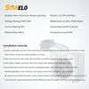 STARELO 30 Amp Generator Power Inlet Box NEMA L14-30P,125/250 Volt 7500W, Outdoor Dustproof and Weatherproof for Generators, Welding Machines,