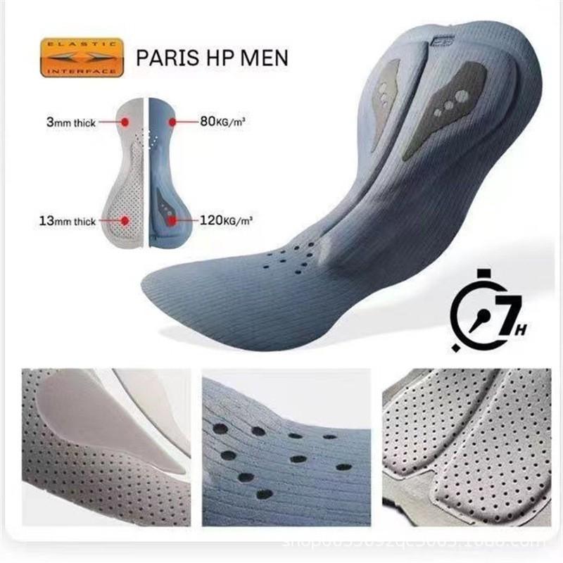 Unisex Cycling Shorts With Adjustable Straps Mountain Road Bikes Breathable Bike Wear