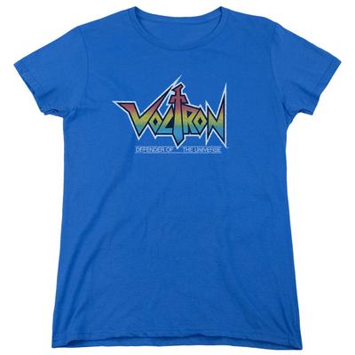 Voltron Logo Womens T Shirt Royal Blue
