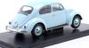 Volkswagen Beetle 1200 1960 (Light Blue) 1/24 Scale Diecast Model Car with Plastic Case [Imported]