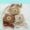Stylish Fresh Summer Bag Woven Flower Crossbody For Women Chic Square Design